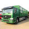De groene 6 X 4 Op zwaar werk berekende Vrachtwagens van 371HP 40 Ton Één Bed het Laden om Lading Vervoer